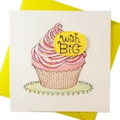 吃生日蛋糕許願望【Hallmark-Signature經典手工卡片 生日祝福】