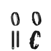 (店+)矽膠錶帶 適用 Fitbit Alta 通用錶帶 Alta hr 運動手環錶帶 純色替換錶帶 智能手錶腕帶 防水防汗錶帶 替換帶