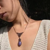 紫龍晶圖騰編織項鍊