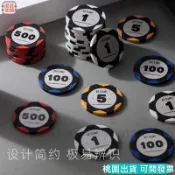 【14g加重】德州籌碼 麻將籌碼 黏土籌碼 無面值籌碼幣 棋牌幣 積分幣 德州撲克 百家樂 21點
