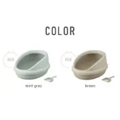 (店+)【IRIS】日本 貓砂盆 PEN 簡易貓砂盆 特大貓便盆 簡易加高 簡易半封閉式貓砂盆/宅寵醬寵物用品