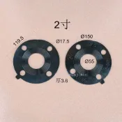 臺灣出貨【有發票】龍泰過濾機大頭泵帶孔法蘭片 法蘭膠墊  1.5寸 2寸墊片