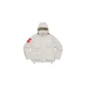 (店+)【Supreme】SUP-SS22-879 Supreme SS22 Week 16 x 北面/THE NORTH FACE 聯名款 Trekking Convertible Jacket 寬鬆連帽字母植物花卉品牌Logo印花長袖可拆卸防水防風機能美