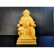 { 碧雲天 佛具佛俱百貨批發 }關聖帝君 3寸6黃楊木 關聖帝君 小神尊 神像