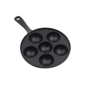 (店+)鑄鐵丸子煎鍋 丸子煎鍋 鑄鐵煎鍋 鑄鐵煎鍋 鵪鶉蛋模具 煎鳥蛋鍋 鑄鐵章魚丸子鍋 章魚丸子鍋 鑄鐵章魚燒鍋 章魚燒鍋