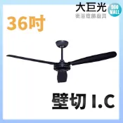 大巨光 AC工業鐵葉扇 吊扇_36吋(WT-145 壁切I.C)
