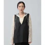 【dot st TW】LEPSIM深V休閒中長版麂皮背心上衣-二色-1023555