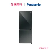 Panasonic 255公升二門無邊框鏡面玻璃冰箱-黑  NR-B261VG-X1 【全國電子】