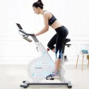 全民健身爆款下殺-YESOUL野小獸 動感單車 家用超靜音室內運動磁控減肥 健身自行車M1 健身DIY