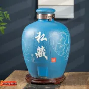 酒壺 酒瓶 酒甕 空酒瓶 陶瓷罐 陶瓷甕陶瓷密封存酒壇酒罐子10斤20/30/50窖藏專用泡酒缸白酒瓶壺
