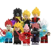 ⭐桃園出貨~免運⭐兼容七龍珠系列魔神布歐超4黑布羅利型模型人仔玩具