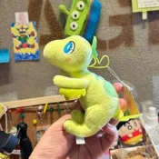 【千代】日本絕版電影大雄新恐龍劇場版限定恐龍玩偶 毛茸茸的，超級可愛，劇場版限定