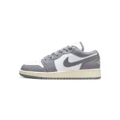 Air Jordan 1 Low Vintage Grey 復古底 淺灰 女 553560-053