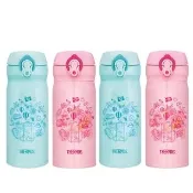 【THERMOS 膳魔師】買1送1_不鏽鋼超輕量彈蓋真空保溫瓶350ml(JNL-352)