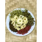 ［漢方本草堂］ 夏季神技茶  冷熱皆宜菊花茵陳蒿金銀花枸杞決明子77老大