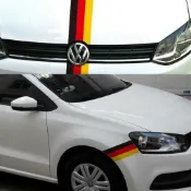 VW 德國 三色一體貼紙 車門貼 Golf Tiguan GTI Passat Touran Caddy BEETLE