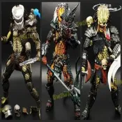 【免運】終極戰士模型模型avp異形凱爾特長老獨狼可動人偶電影擺件 neca