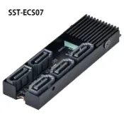 米特3C數位 【享最高折300】SilverStone 銀欣 ECS07 5埠SATA M.2 PCIe 硬碟擴充卡/SST-ECS07