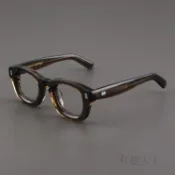 MOSCOT LEMTOSH眼鏡框男款復古厚重粗框眼鏡灰綠色大臉板材鏡架女
