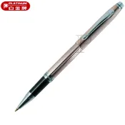 【Penworld】PLATINUM白金 WKG800條紋玫瑰金鋼珠筆