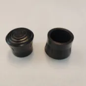 橡膠底套 營柱專用 28MM/33MM 尖底平底皆適用 底套 營柱底套 營柱套 橡膠套 橡膠 頂針 彈扣 【露戰隊】