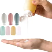 (店+)馬卡龍分裝瓶  分裝瓶 旅行分裝瓶 擠壓式分裝瓶 60ML分裝罐 分裝罐 乳液罐 軟管瓶 盥洗 沐浴