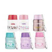 (店+)【THERMOS 膳魔師】470ccKITTY三色附湯匙(與SK3000KT同款)KT知性綠燜燒杯SK3000KT-GR