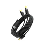 (店+)【Mcdodo】Mcdodo 2NI1磁吸 快充線 充電線 磁吸線 PD快充 傳輸線 閃充線 Type-C 快速充電 PD線 蘋果快充線