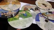 二手裸片 CD 世界童謠城堡 英文童謠 日文童謠 國語童謠 共7片合售 (G31)