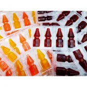 (店+)【晶晶】橡皮糖 可樂 綜合 1片4入 點心 軟糖 郊遊