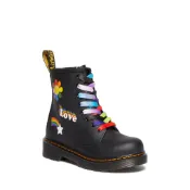 Dr. Martens 馬汀 1460 Hydro 皮革彩虹圖案男童馬丁靴