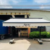 廠家直銷🎉庭院大型遮雨棚 伸縮式雨棚 家用遮陽棚 戶外涼亭帳篷 室外移動車庫 合金鋼伸縮車棚 雙開停車棚 戶外移動雨篷