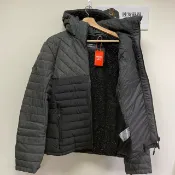 DryDog 跩狗嚴選 跩狗嚴選 極度乾燥 Superdry Mix Fuji 粗花呢 夾克 外套 拼接 黑灰 加厚刷毛 風衣 可拆帽 類羽絨