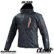 ❖茂木站 MTG❖ KOMINE JK-589 防摔衣 秋冬 防風 保暖 七件式 護具 有女款 JK589。黑