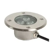 LED埋地燈304全不銹鋼薄型地底燈台灣製造 面11CM地埋燈 LED水底燈崁地燈5W LED3燈牆崁燈IP68
