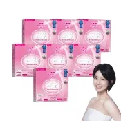 【Angel LaLa 天使娜拉】EX膠原蛋白粉x7盒(15包/盒/牛奶/膠原蛋白/神經醯胺/玻尿酸/賴雅妍代言)