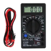 一件式 DT-830B 多功能便攜式液晶數字萬用表放大器電壓歐姆實驗室工廠測試儀