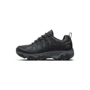 (店+)【SKECHERS】51844C-BKCC Skechers斯凱奇 Terrabite 網布織物合成革皮革 舒適厚底 減震防滑耐磨透氣抓地 低幫 戶外功能鞋 男款 黑色/炭灰色
