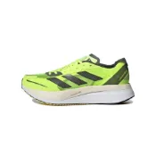(店+)【adidas 愛迪達】GX6650 adidas Adizero Boston 11 舒適百搭 低幫 碳板跑步鞋 男款 綠色