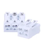 (店+)【日創生活】崁燈 快速接線器 {按壓式 接線端子 電線連接器 接線器 快速接頭 LED}