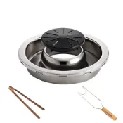 (店+)【LotusGrill】燒烤火鍋塔組 適用 G340 烤爐(適合起司鍋/ 巧克力鍋)