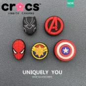 crocs 鞋扣 洞洞鞋鞋扣 鞋釦 洞洞鞋配飾  復仇者聯盟  黑豹 蜘蛛俠 卡通Crocs裝飾釦