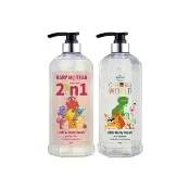 【Hallmark】怪獸2in1洗髮沐浴泡泡露(艾草蘋果)/童話舒膚沐浴露(艾草北鼻) 800ml 2026限定版(兒童保養)