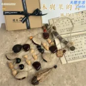 天際生活 【天然療癒音療】風鈴 搖鈴 果殼風鈴 竹環風鈴 手工樂器 瑜伽伴奏 冥想道具 自然樂器 音療治癒 印尼手工 成品現貨