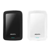 【HOTAI購】【威剛Adata】HV300 1TB 2.5吋外接硬碟-白/黑 (霧面防指紋/震動感知保護技術/三年保)