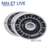 【可開發票】40mm 鋁製刻度盤 0-100 數字碼盤 電位器旋鈕帽 10mm孔徑