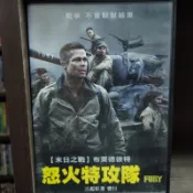 正版DVD-電影【怒火特攻隊/Fury】-布萊德彼特 西亞李畢福(直購價)