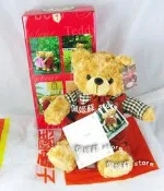 [佩姬蘇 公仔]企業品牌限量蒐藏-*編號32588,我發發*全國電子足感心熊熊來富-限量編號秋季泰迪熊