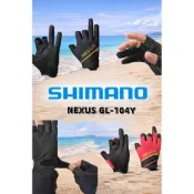 🎣🎣【 頭城東區釣具  】SHIMANO 25年 NEXUS GL-104Y 彈性露三指 釣魚手套