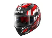 [CI-MOTORS]Shark Race-R Pro Carbon Zarco Speedblock 碳纖維紅白黑